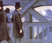 Gustave Caillebotte Le Pont de L-Europe oil painting